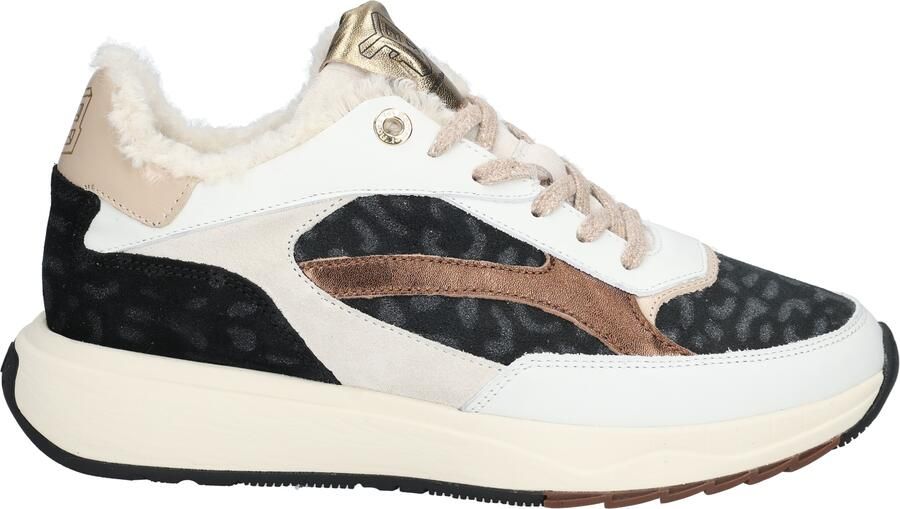 FLORIS VAN BOMMEL Lage Sneakers Dames Sfw-10138 Suvi Maat: 39 Materiaal: Leer Kleur: Zwart - Foto 6