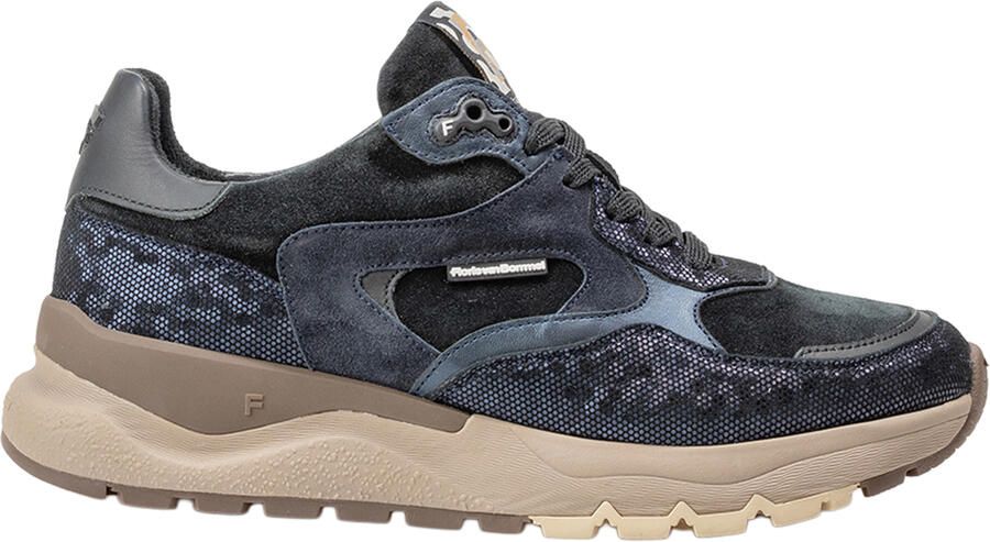Floris van bommel Treni 10164 40-01 Blue G-Wijdte