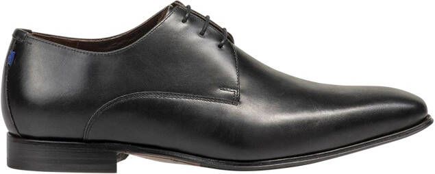 Van Bommel Leren Veterschoenen Elegant Roze Binnenzool Blue Heren - Foto 8