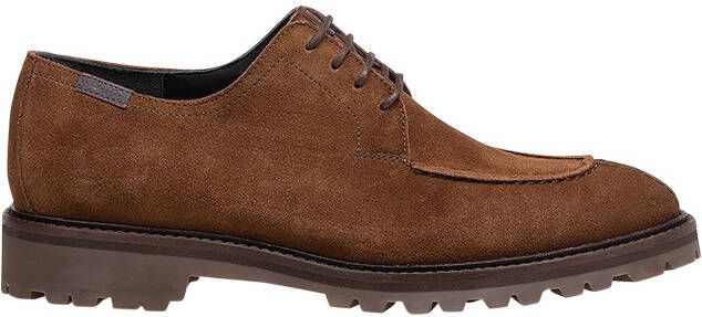 Floris van bommel 30281 Sturdi 05.05 Brown G+ Wijdte Veterschoenen