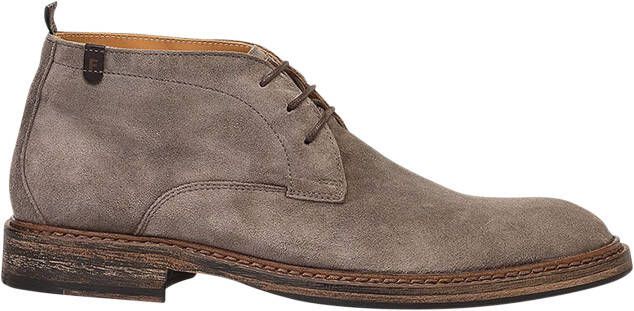 Floris van bommel 50134 De Moker 01.01 Taupe H-Wijdte Veter boots - Foto 5