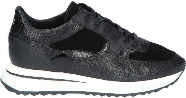 FLORIS VAN BOMMEL Lage sneakers Dames Sfw-10082 Maat: 40 5 Materiaal: Leer Kleur: Zwart - Foto 3