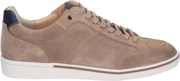 Floris van Floris van Bommel Sneakers Heren Lage sneakers Herenschoenen Suède SBM-10019 Midden bruin - Foto 5