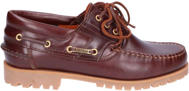 Van bommel 30002 Boat Shoe 27-01 Brown H-Wijdte Veterschoenen