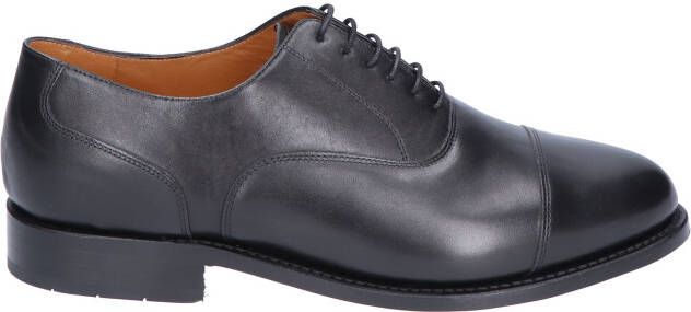 Van bommel SBM-30092 10-01 Black H-Wijdte Veterschoenen
