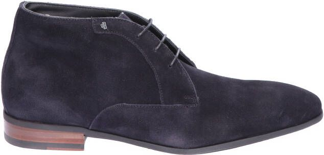 Van bommel SBM 50022 41 01DarkBlue G+ Wijdte Veter boots