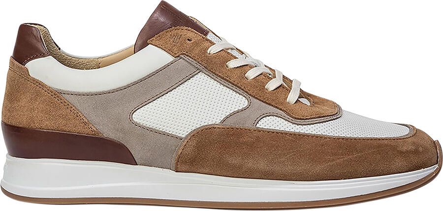 VAN BOMMEL Lage Sneakers Heren Sbm-10020 Libra Maat: 41 Materiaal: Leer Kleur: Bruin - Foto 3