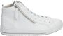 Gabor 505.1 Hoge sneakers Leren Sneaker Dames Wit - Thumbnail 3