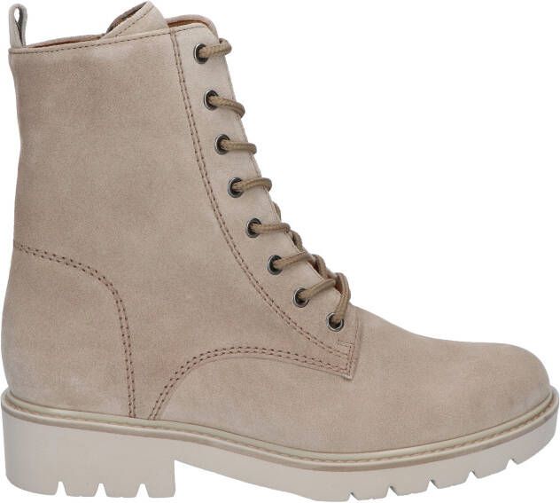 Gabor 736.1 Veterboots Laarzen Met Veters Dames Beige - Foto 6