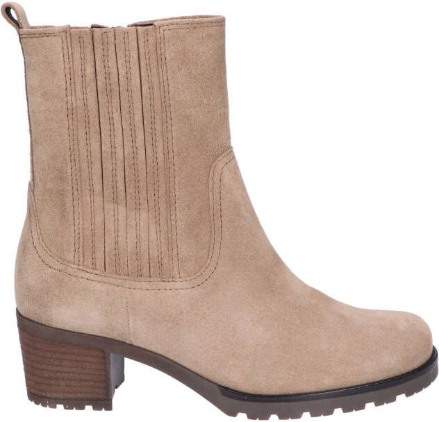 GABOR Enkelboots Dames 801.4 Suède Beige - Foto 8