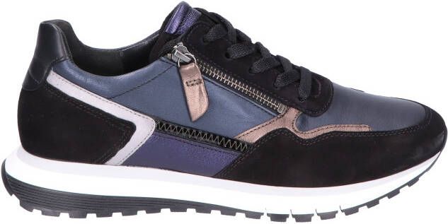 Gabor 36.378.36 Blue H-Wijdte Lage sneakers