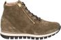 Gabor Groene Velvet High Top Sneaker Boots Green Dames - Thumbnail 1