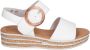 Gabor Witte Sandaal 550.2 Comfort Stijl White Dames - Thumbnail 9