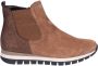 Gabor Cognac lederen fluwelen manden Brown Dames - Thumbnail 3