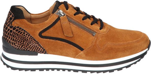 Gabor 76.526 Autum Brown H-Wijdte Veterschoenen