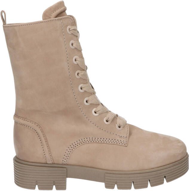 Bruin Tinten 745.4 Veterboots Laarzen Met Veters Dames Taupe - Foto 6