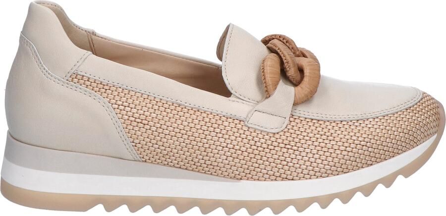 Gabor Instappers sleehak ballerina lenteschoen met beklede sierketting - Foto 3