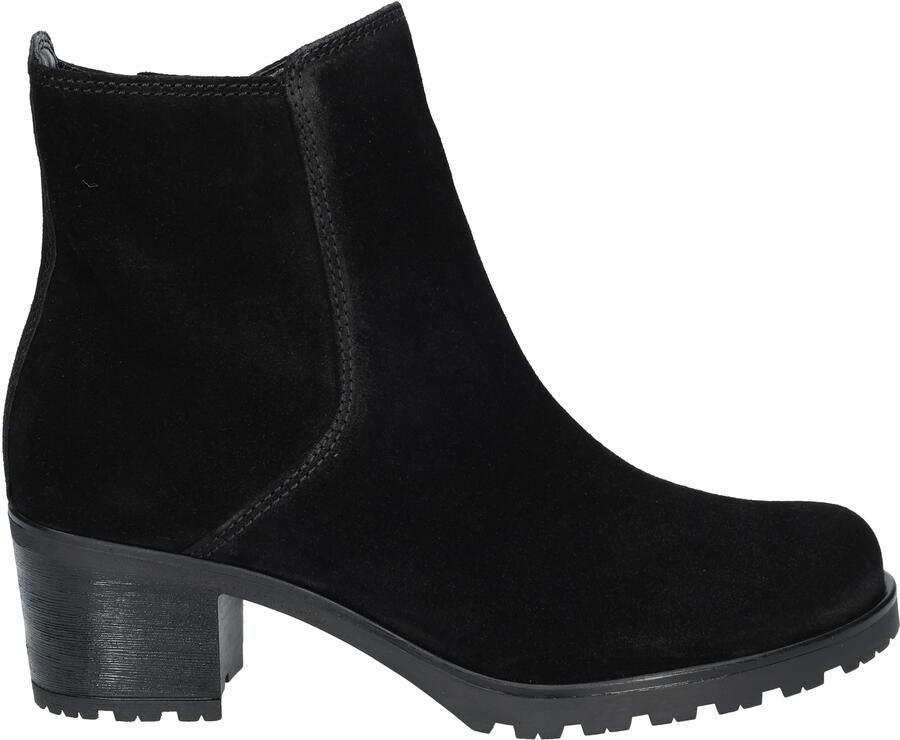 GABOR Enkellaarsjes Dames 800.1 Maat: 40 5 Materiaal: Suède Kleur: Zwart - Foto 3