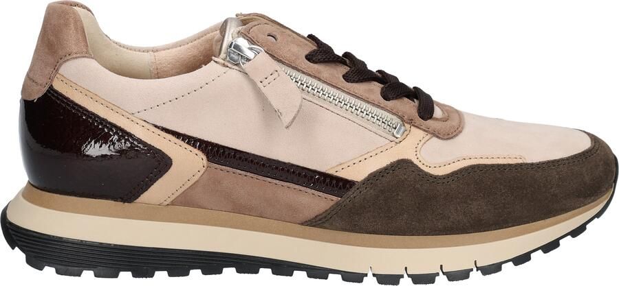 Gabor sneaker 76.378.33 bruin beige combi - Foto 2
