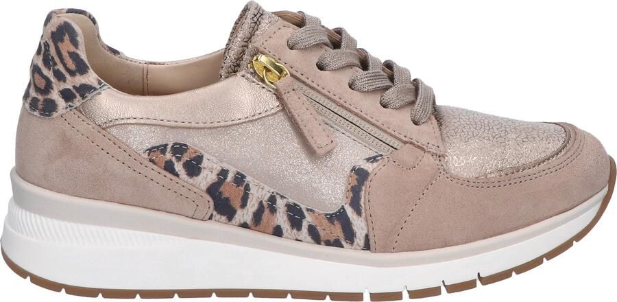 GABOR Lage Sneakers Dames 307 Maat: 38 Materiaal: Suède Kleur: Beige - Foto 8