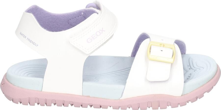 GEOX SANDAL FUSBETTO TIENERS Sandalen WIT VEELKLEURIG - Foto 3
