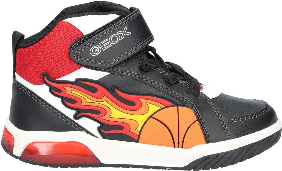 Geox Inek Boy Baseball Black Red
