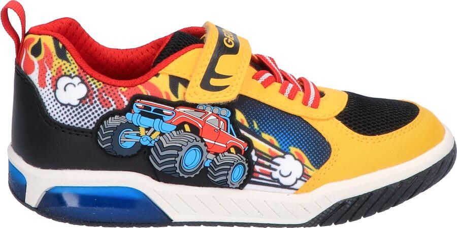 Geox Inek Boy Truck Yellow Red