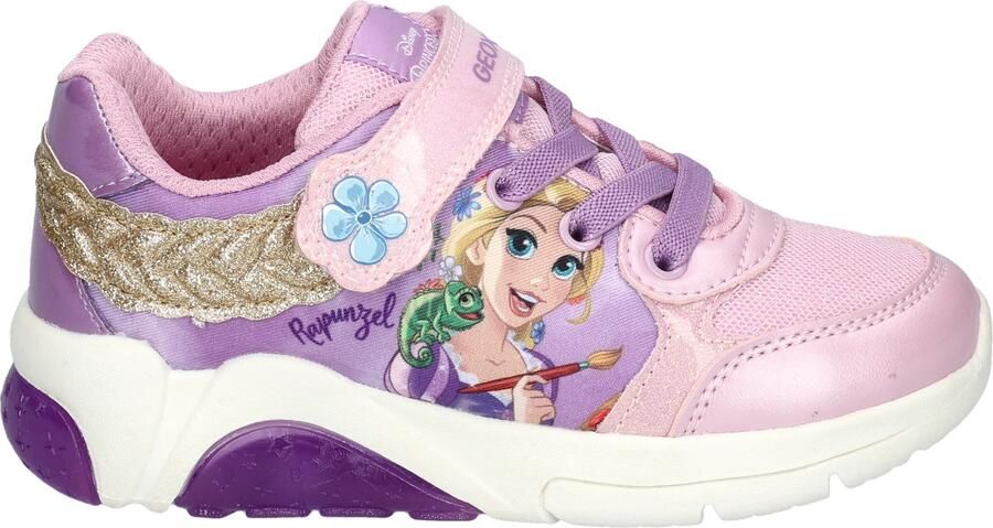 Geox Fadinlight Girl Disney Rapunzel J65M4B Pink Lilac
