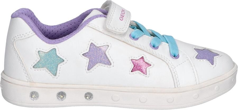 Geox Skylin Syn Stars White Multi Color