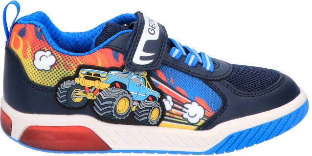 Geox Inek Boy Truck Navy Light Blue