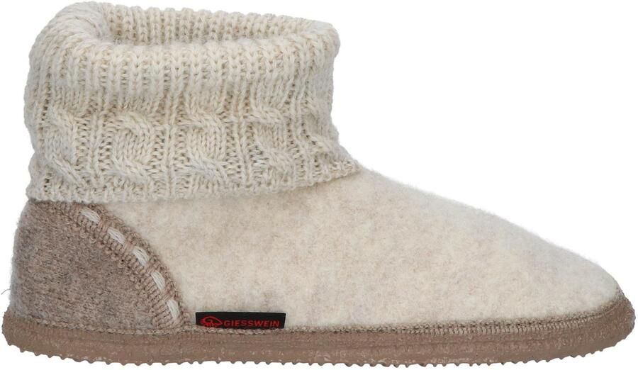 Giesswein Freiburg Pantoffel Dames Zandbruin - Foto 5