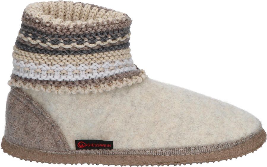 Giesswein Blauwe Gesloten Pantoffels met Bontvoering - Foto 10