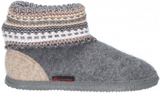 Giesswein Sloffen Vrouwen grijs beige wit - Foto 7