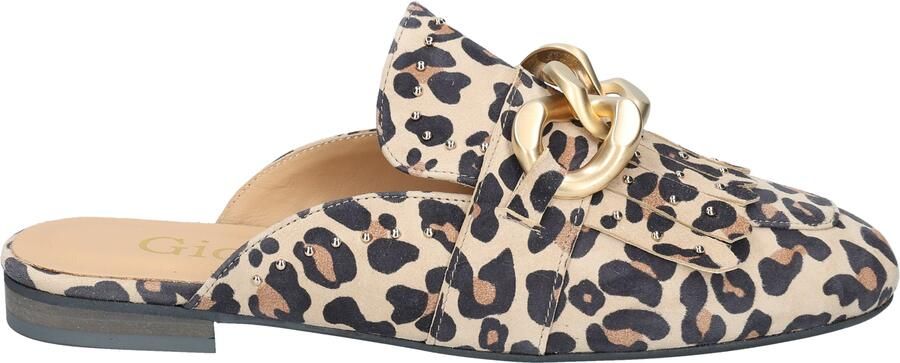 Gioia Wynne Brown Beige Leopard