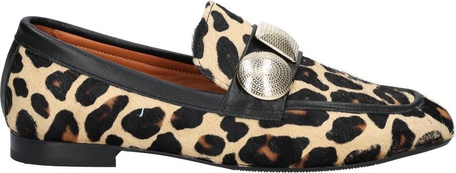 Gioia Yulu Leopard Brown Black Ponyhair