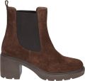 Gioia Yvette Brown Suede - Bruin