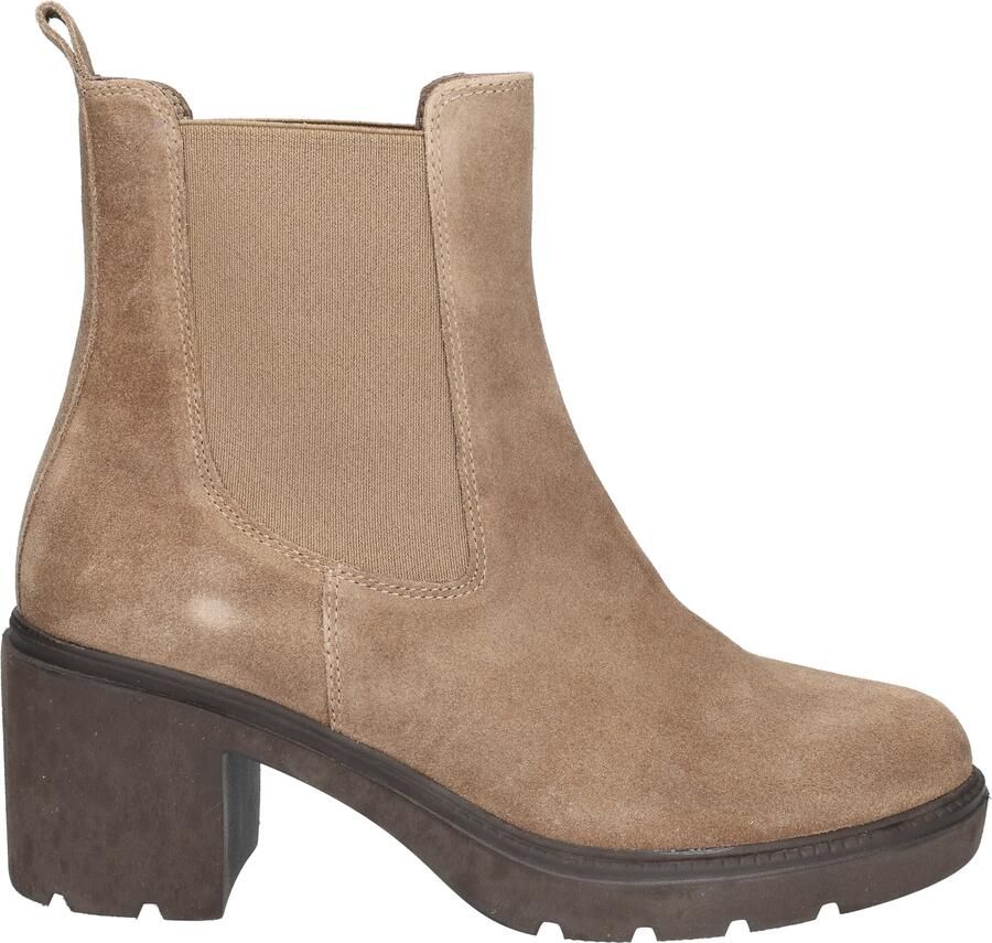 Gioia Yvette Taupe Suede