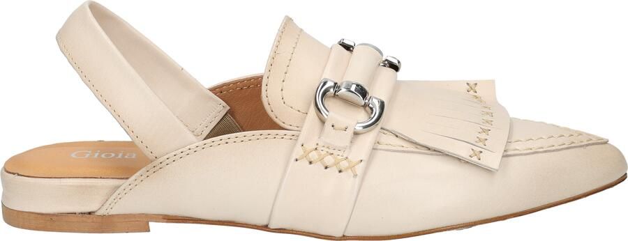 Gioia Zenne Beige Leather