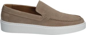 Giorgio 1958 Suede Loafers 13781 Beige Instapschoenen