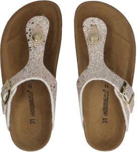 Goldstar Bayli Spark Gold Glitter Slippers