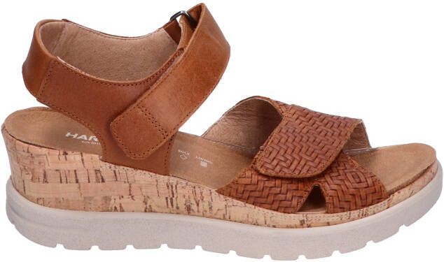 Hartjes Jazz Cognac H-Wijdte Sandalen