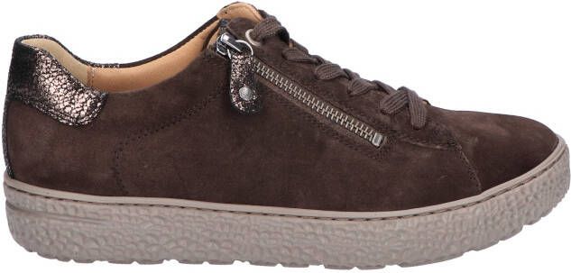 Hartjes Phil Shoe Dark Brown Nubuck H-Wijdte