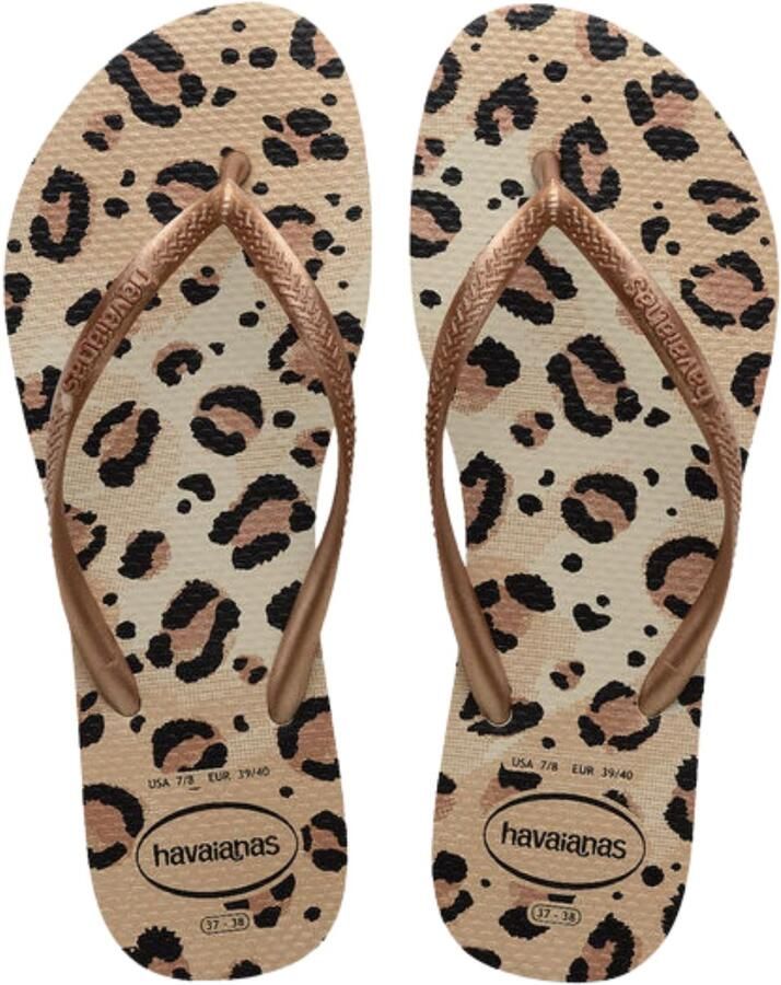 Havaianas Slim Animals Beige