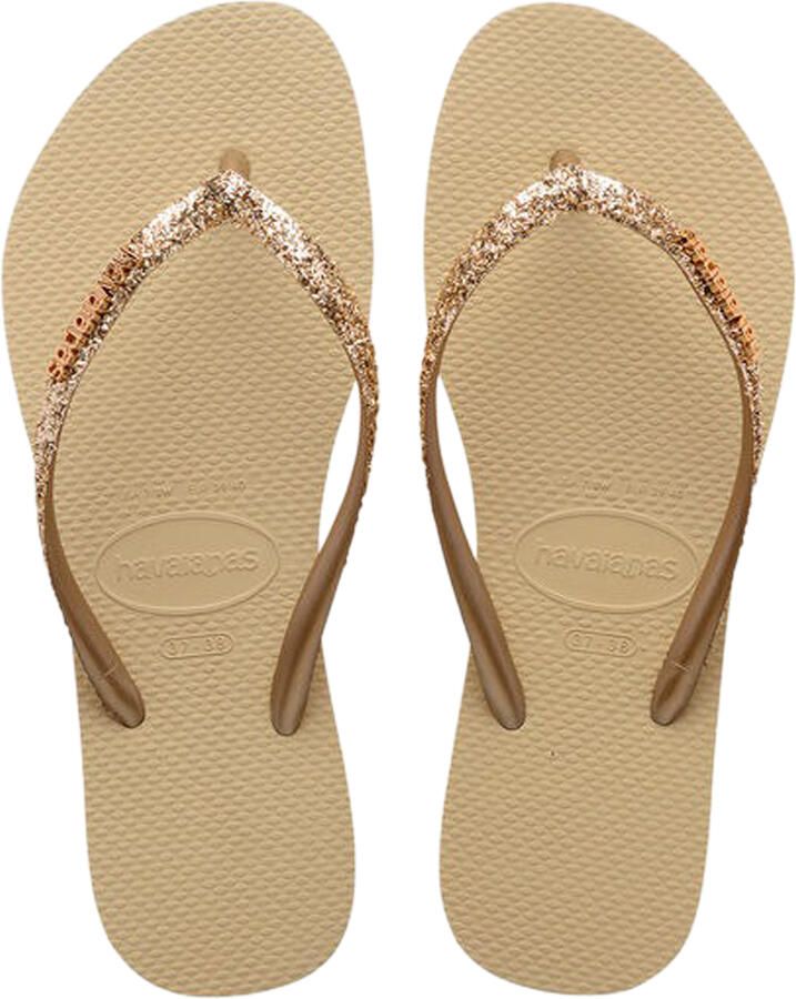 Havaianas Slim Glitter II Sand Grey