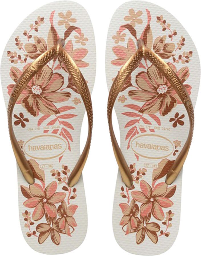 Havaianas Slim Organic White Golden