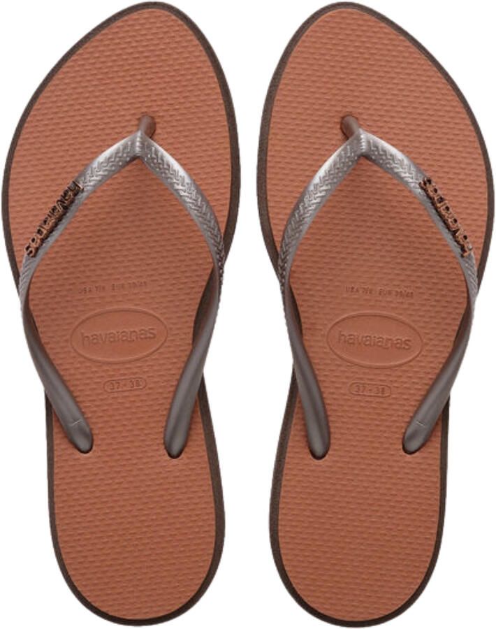 Havaianas Slim Point Dark Brown