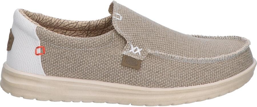 HEYDUDE Instappers Heren Mikka Braided Maat: 45 Materiaal: Textiel Kleur: Wit - Foto 2