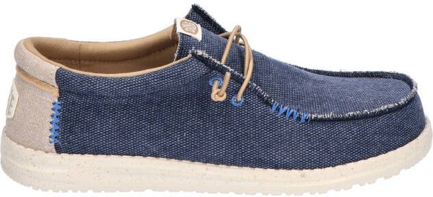 Hey Dude Wally Coastline Navy Sneakers