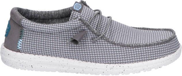 Hey Dude Wally Sport Mesh Grey