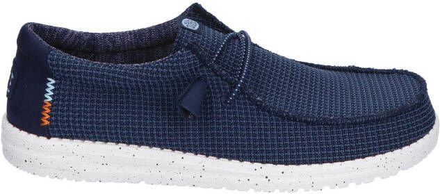 Hey Dude Wally Sport Mesh Navy Sneakers slip-on-sneakers